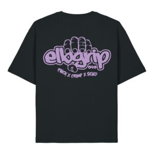 ❌Ausverkauft❌ Unisex Tee Drop #1 Farbe black/ lilac